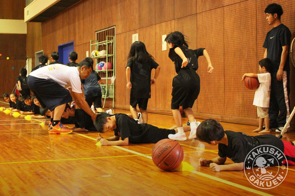 バスケットボール出張教室